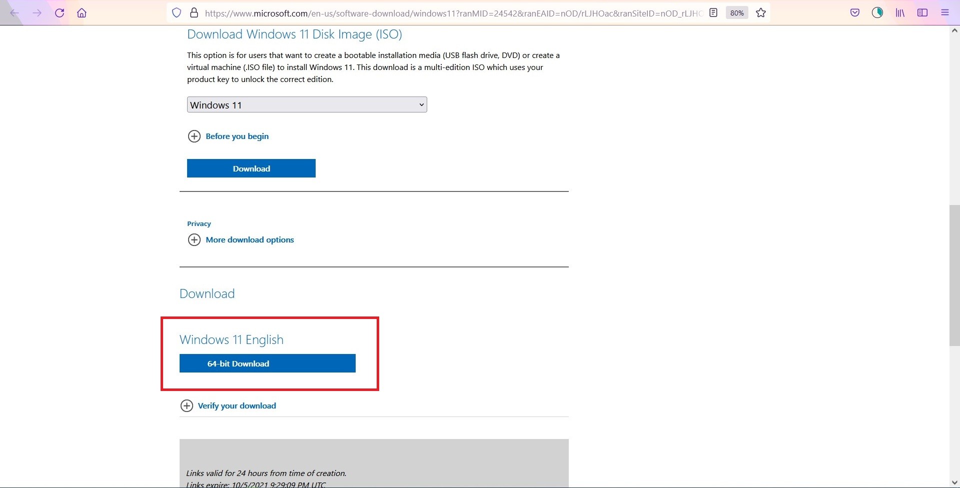 حرق ملف ISO ويندوز 11 على فلاش USB