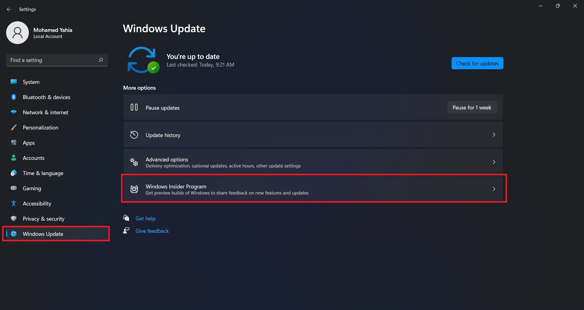 windows update insider program windows update insider program