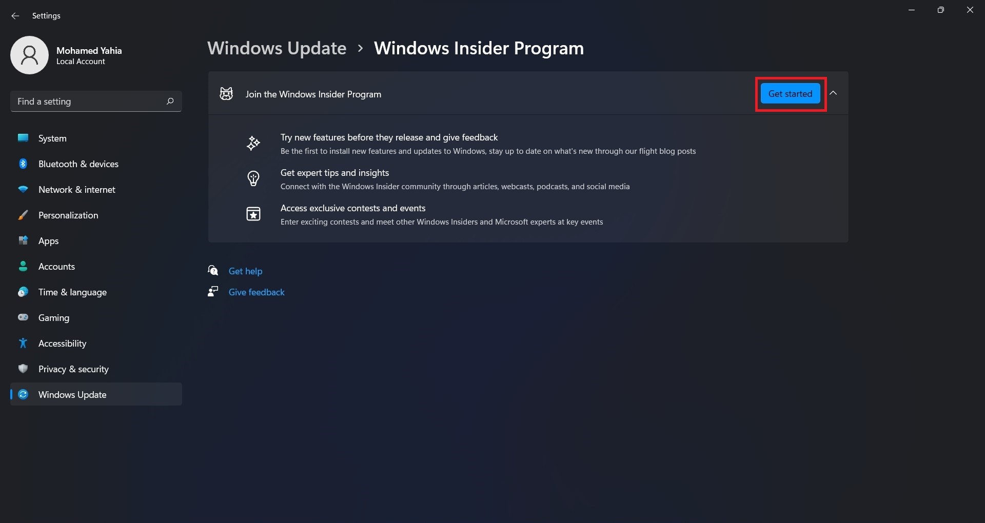 windows update insider program windows update insider program