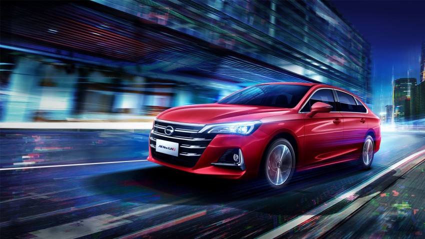 برج خليفة يتألق في احتفال GAC بإطلاق سيارتين جديدتين GS4 و GA6