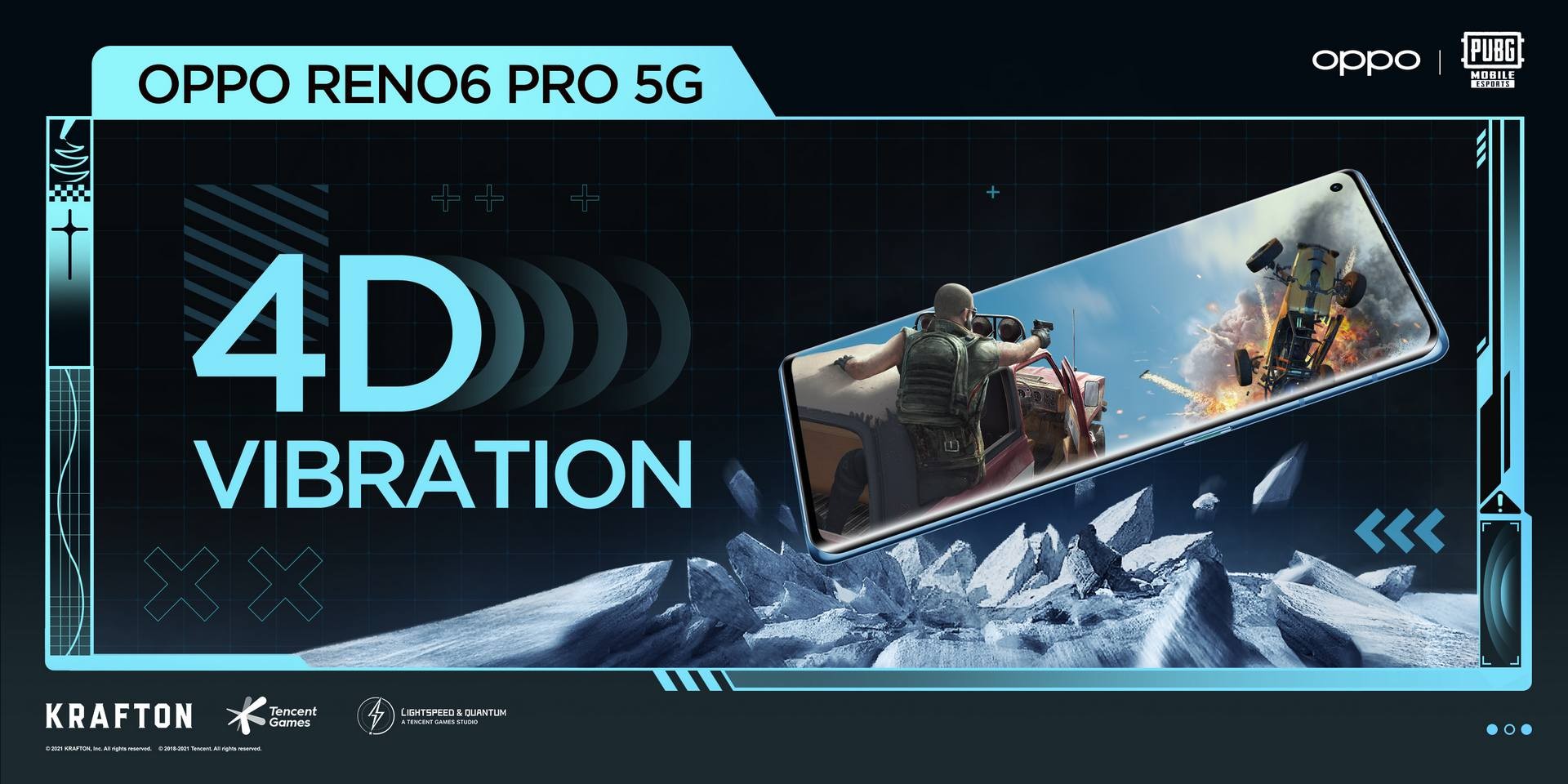 Oppo Reno6 Pro 5G - أوبو رينو6 برو PUBG MOBILE