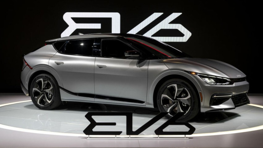 شركة KIA تنتزع صدارة سرعة الشحن من Tesla عن طريق سيارتها EV6 Crossover