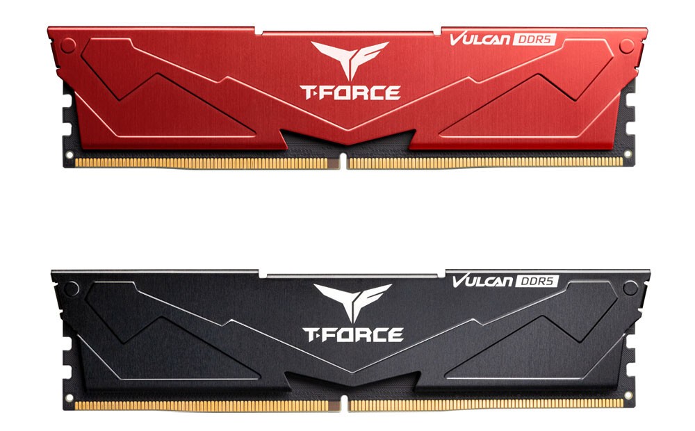 شركة TEAMGROUP تُعلن عن ذواكر Vulkan و T-FORCE DELTA RGB DDR5