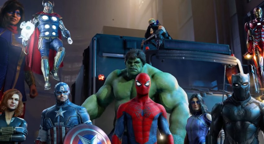 البطل Spider-Man يظهر أخيراً في أول عرض سينمائي لإضافة Marvel Avengers