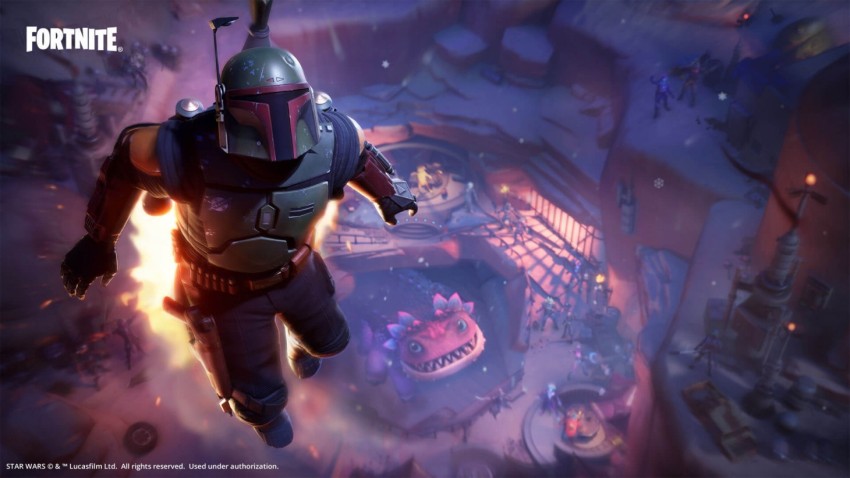نعم، Boba Fett متوفر الآن في متجر العناصر في لعبة Fortnite!