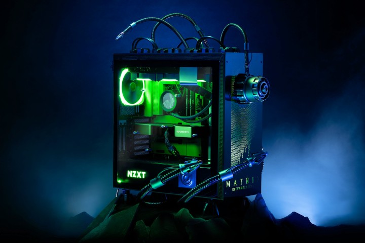 تقدم NVIDIA أجهزة كمبيوتر مخصصة من Matrix Resurrections