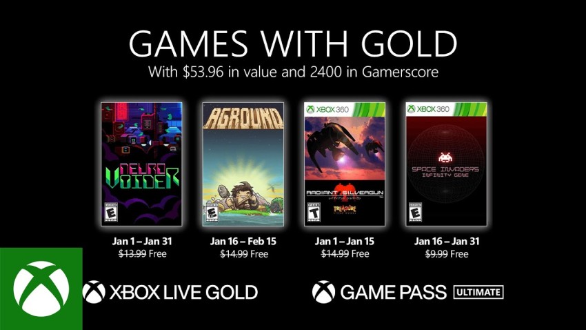 الكشف عن ألعاب Xbox Live Gold المجانية لشهر يناير 2022