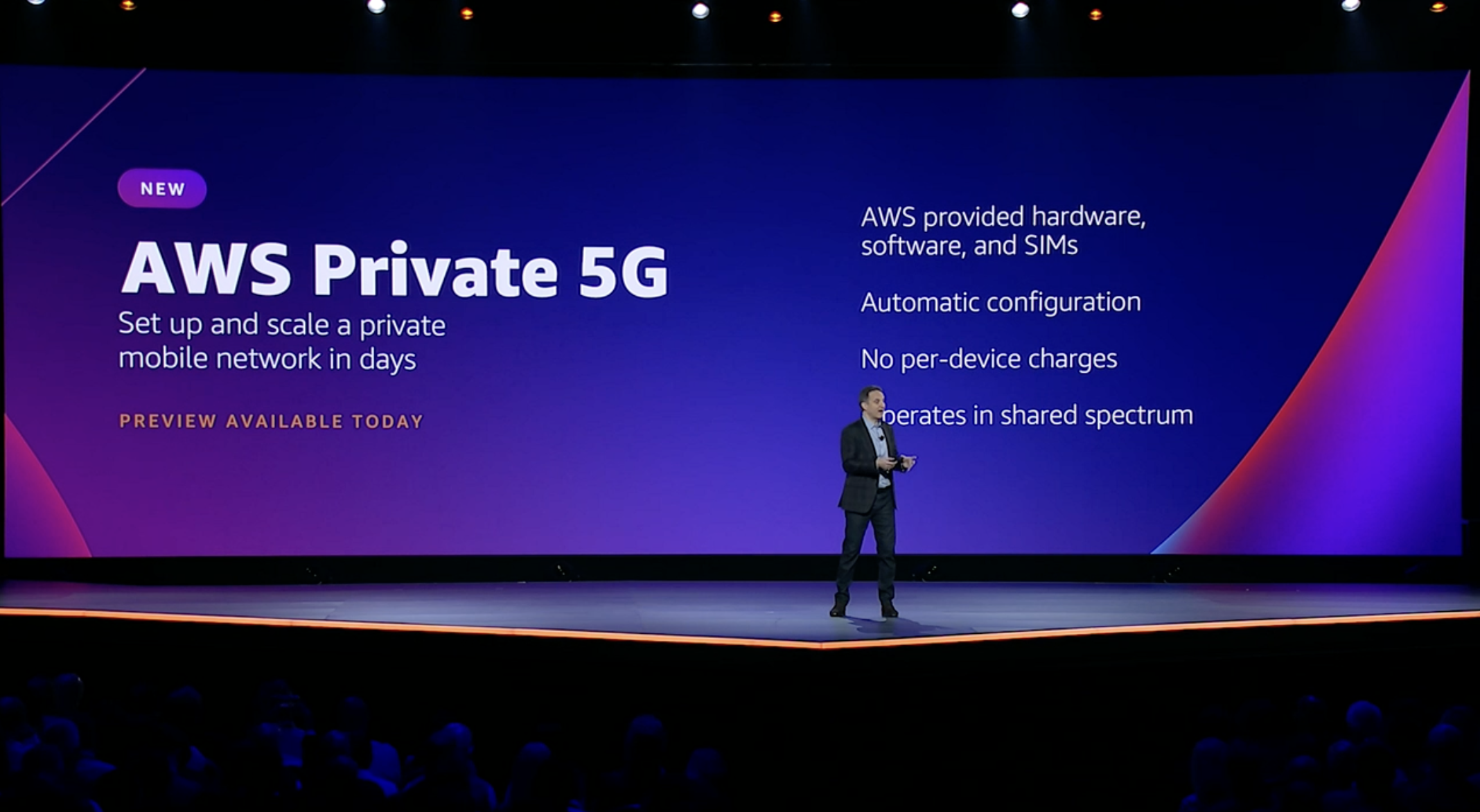 خدمة أمازون AWS Private 5G ستسمح للشركات ببناء شبكات 5G الخاصة بها