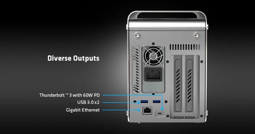  شركة SAPPHIRE تُعلن عن صندوق SAPPHIRE GearBox 500 Thunderbolt 3 eGFX