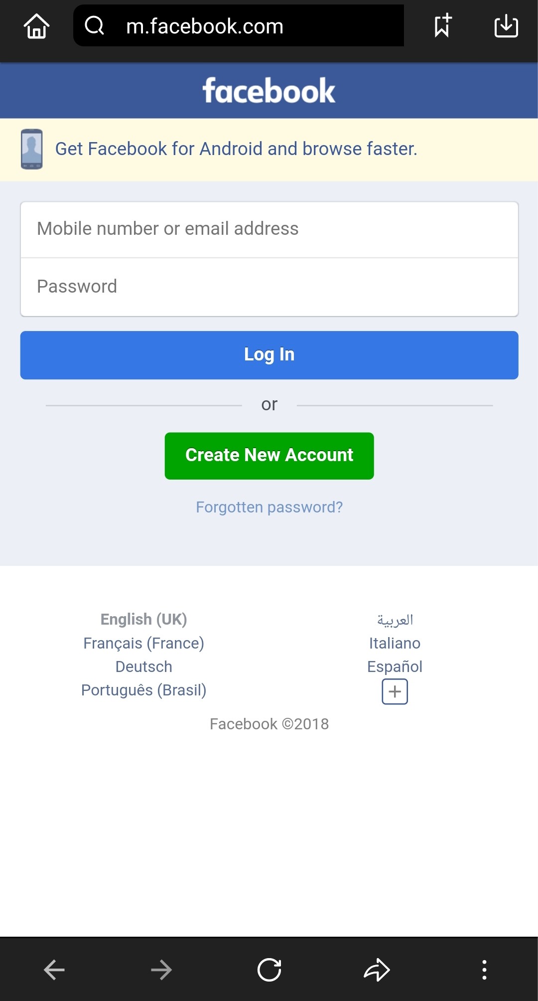 تسجيل الدخول إلى فيس بوك من خلال سناب تيوب