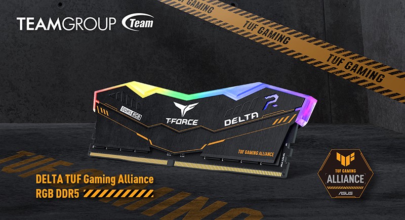 تعلن TeamGroup عن ذاكرة T-Force Delta DDR5 بالتعاون مع ASUS!