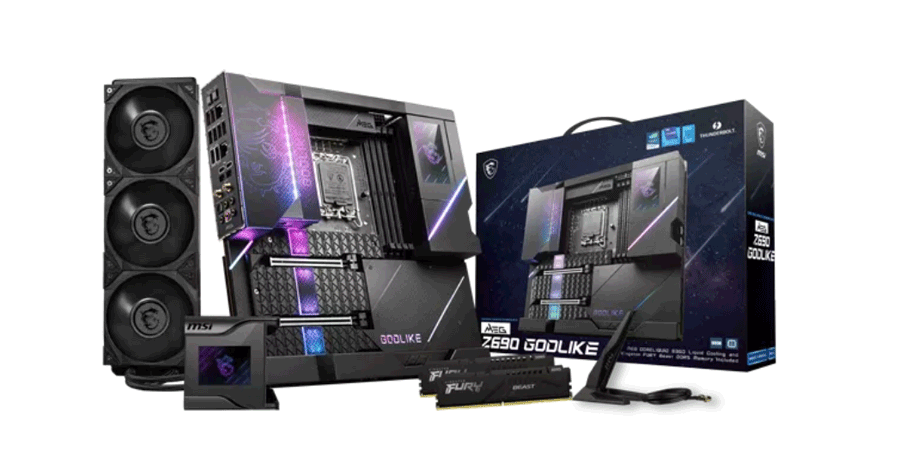 تكلف MSI MEG Z690 GodLike Motherboard Kit أكثر من 2000 دولار!