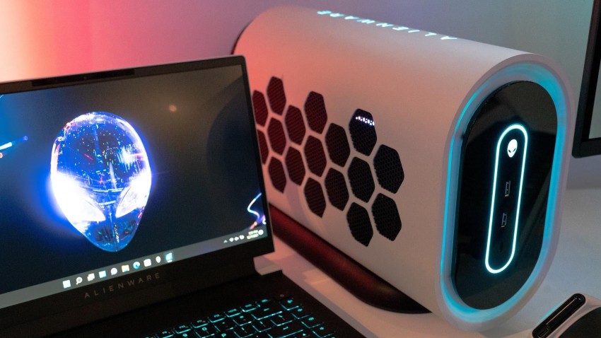 CES 2022 : جهاز Alienware Polaris eGPU، تحفة فنية تأتي في توقيت سيء