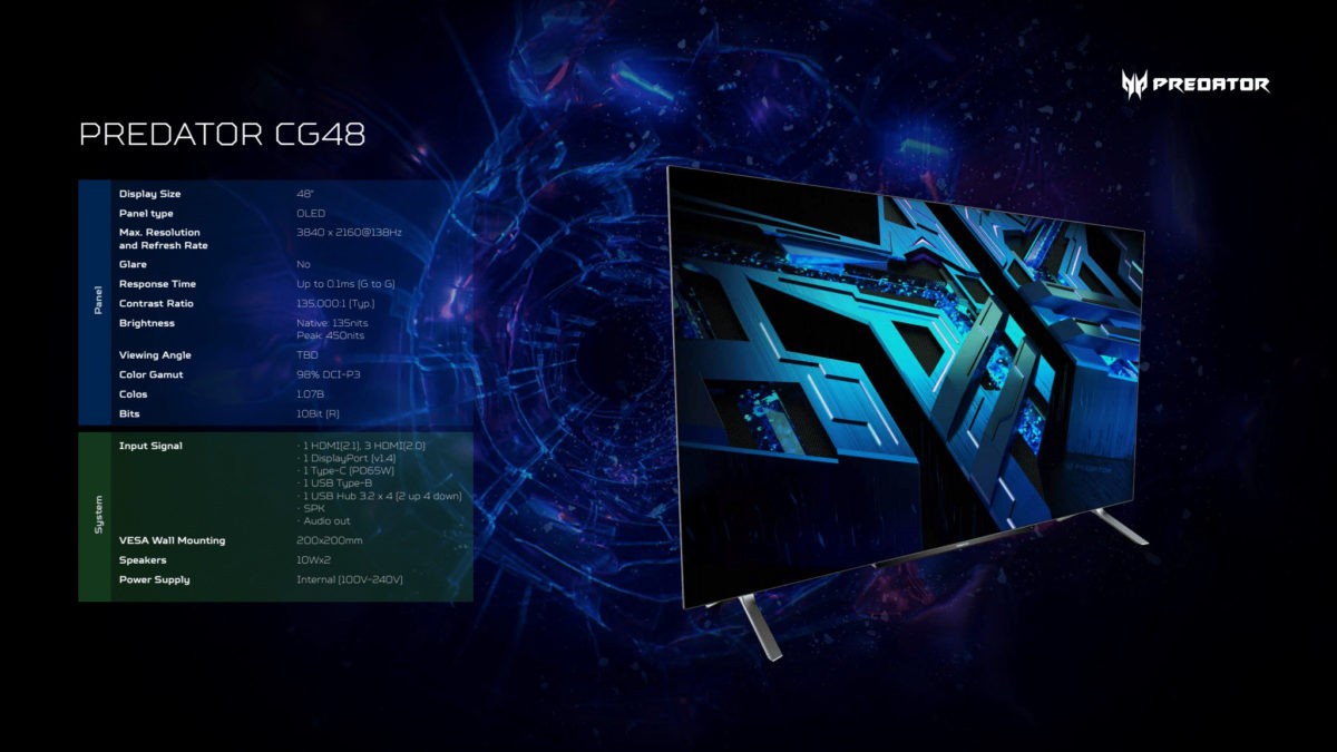 Acer Predator X32 Monitors