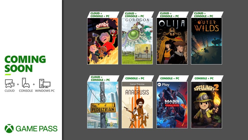 الكشف عن ألعاب النصف الأول من يناير 2022 لخدمة Xbox Game Pass