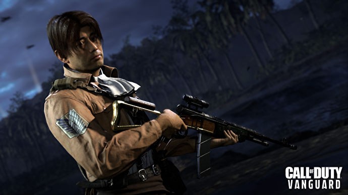 ارتدي مثل أبطال مسلسل Attack on titan في لعبة COD Warzone