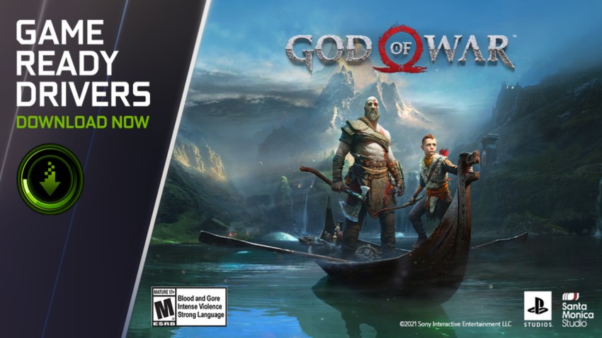 تاريخ إطلاق لعبة God Of War بتقنية Nvidia Reflex وDLSS!