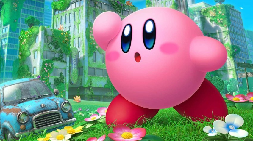 Kirby and the Forgotten Land تطلب مساحة ضئيلة جدًا على Nintendo Switch