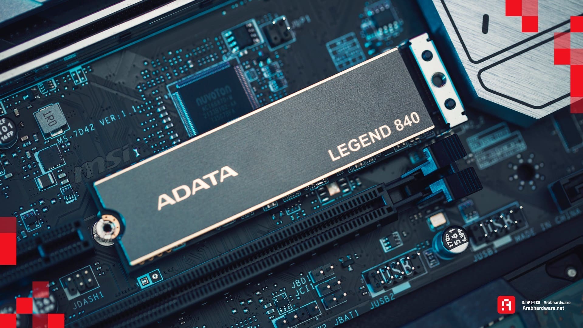 مراجعة وحدة التخزين ADATA LEGEND 840