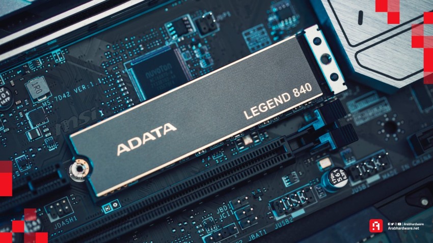 مراجعة وحدة التخزين ADATA LEGEND 840