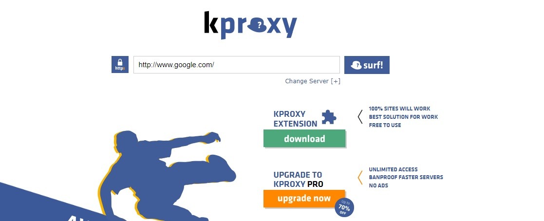 موقع KProxy