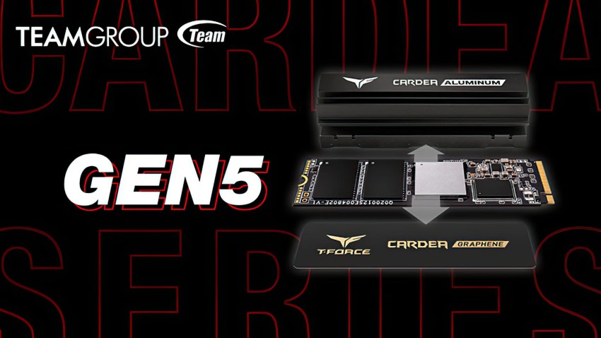 شركة TEAMGROUP تُعلن عن بدء عصر جديد من وحدات التخزين مع PCIe Gen5 SSD