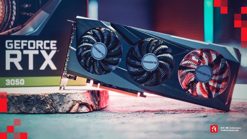 مراجعة كارت الشاشة NVIDIA RTX 3050