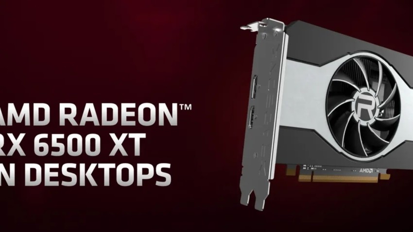 بطاقة AMD RX 6500 XT بسعة 4 جيجابايت لهذا السبب!