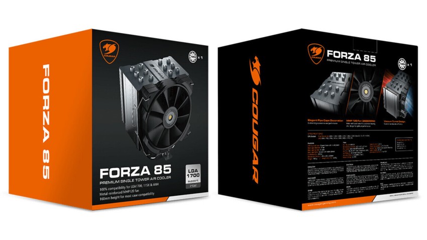 شركة Cougar تطرح المُبرّد Forza 85