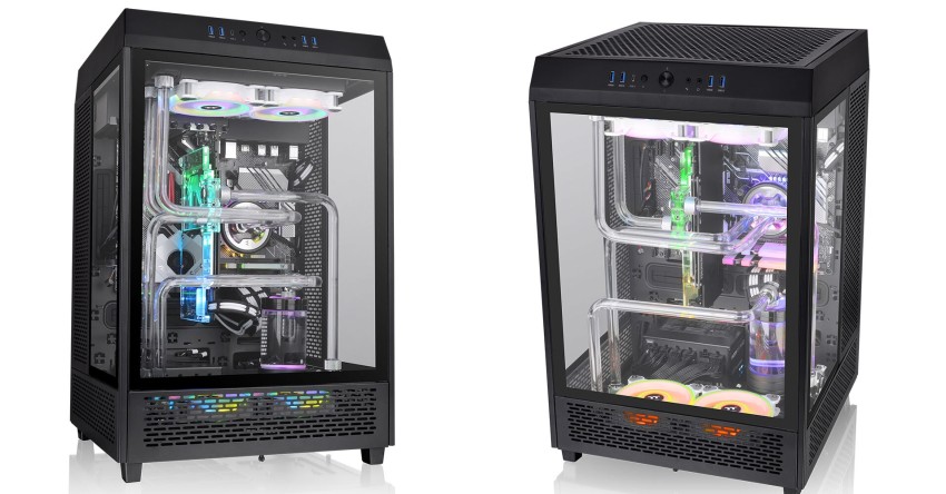 صندوق الكمبيوتر Tower 500 من Thermaltake يسع لكل قطعة!