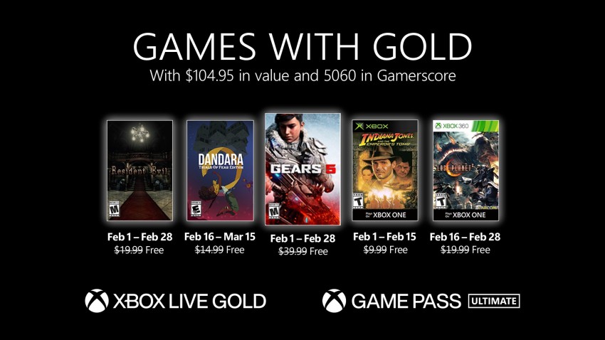 الكشف عن ألعاب و XBOX Live Gold لشهر فبراير 2022