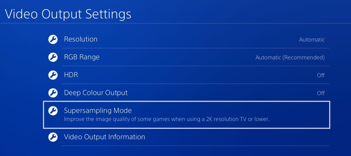 قم بإبطال خاصيتي Boost Mode و Supersampling على PS4 Pro
