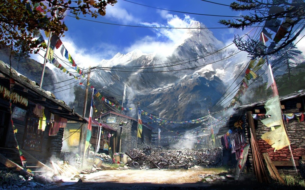 العالم المفتوح في لعبة  Far Cry 4