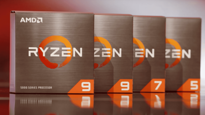 AMD تُجهز المزيد من المُعالجات المكتبية Ryzen 5000 Series لشهر أبريل