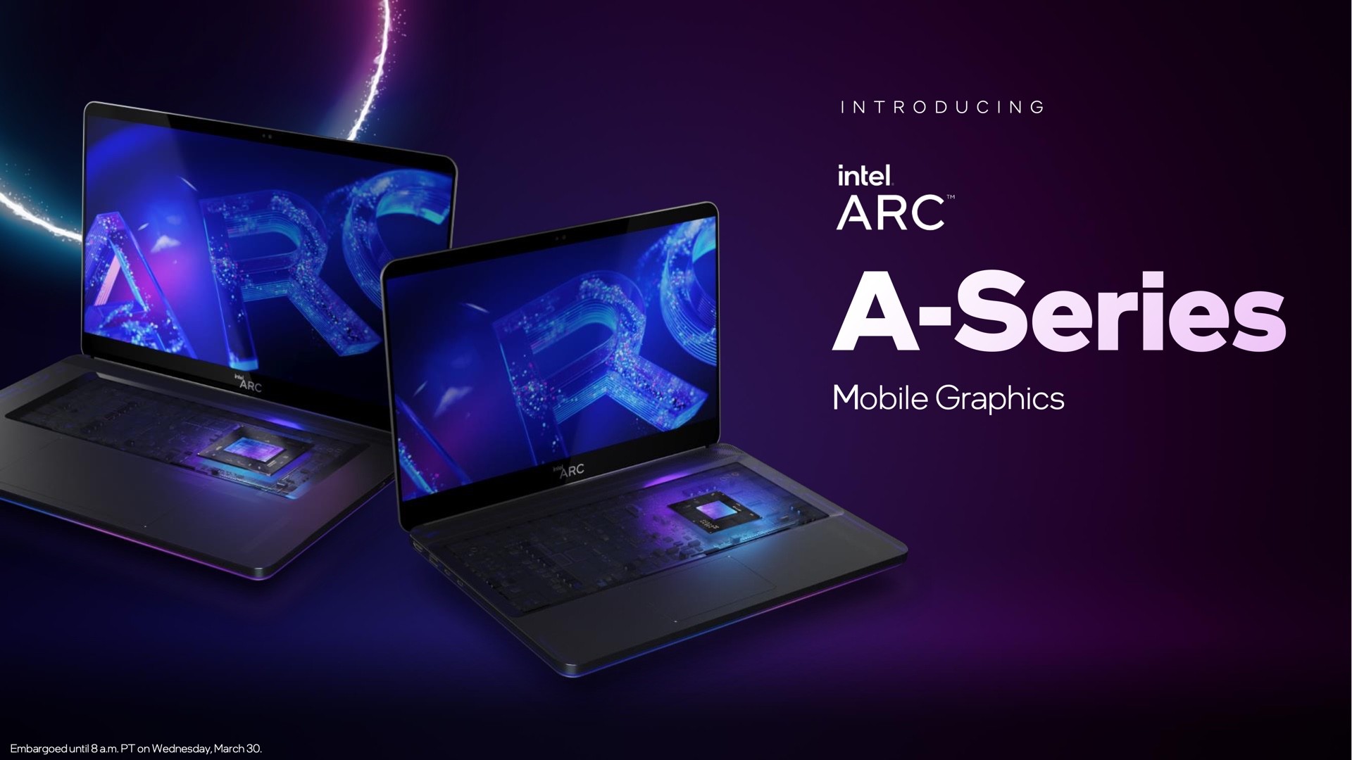 Intel تُعلن رسمياً عن عائلة رسومات Intel Arc لأجهزة الكمبيوتر المحمولة