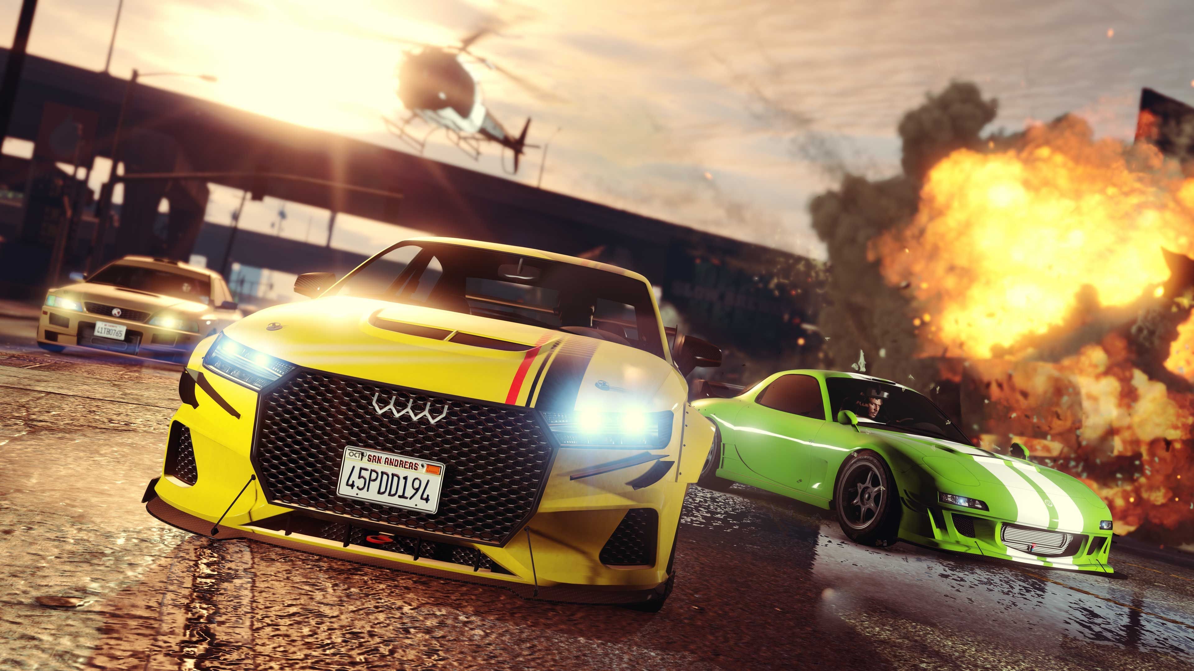 نظرة تقنية شاملة على نسخة الجيل الجديد من Grand Theft Auto V