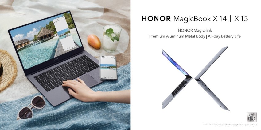 هونر تقدم MagicBook X 14 و MagicBook X 15 بقوة معالجات إنتل 10th Gen
