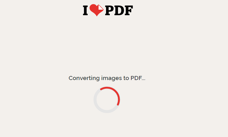 قم بتحميل الصور المراد تحويلها لتنسيق PDF