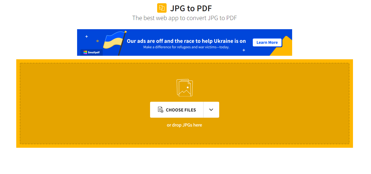 موقع smallpdf لتحويل الصور الي PDF في الايفون
