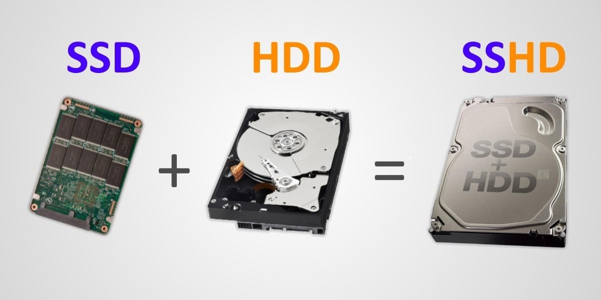 SSHD وSSD, HDD