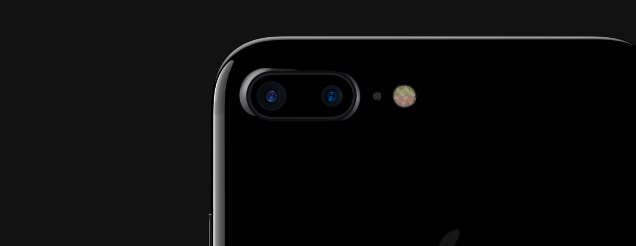 الكاميرا الخلفية المزدوجة لهاتف iPhone 7 Plus