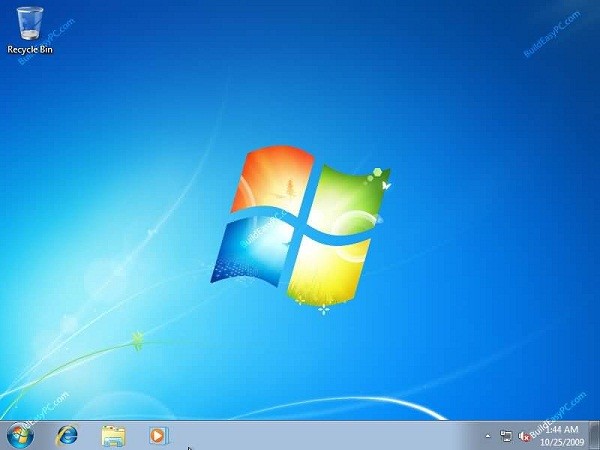 تسجيل الدخول إلى Windows 7