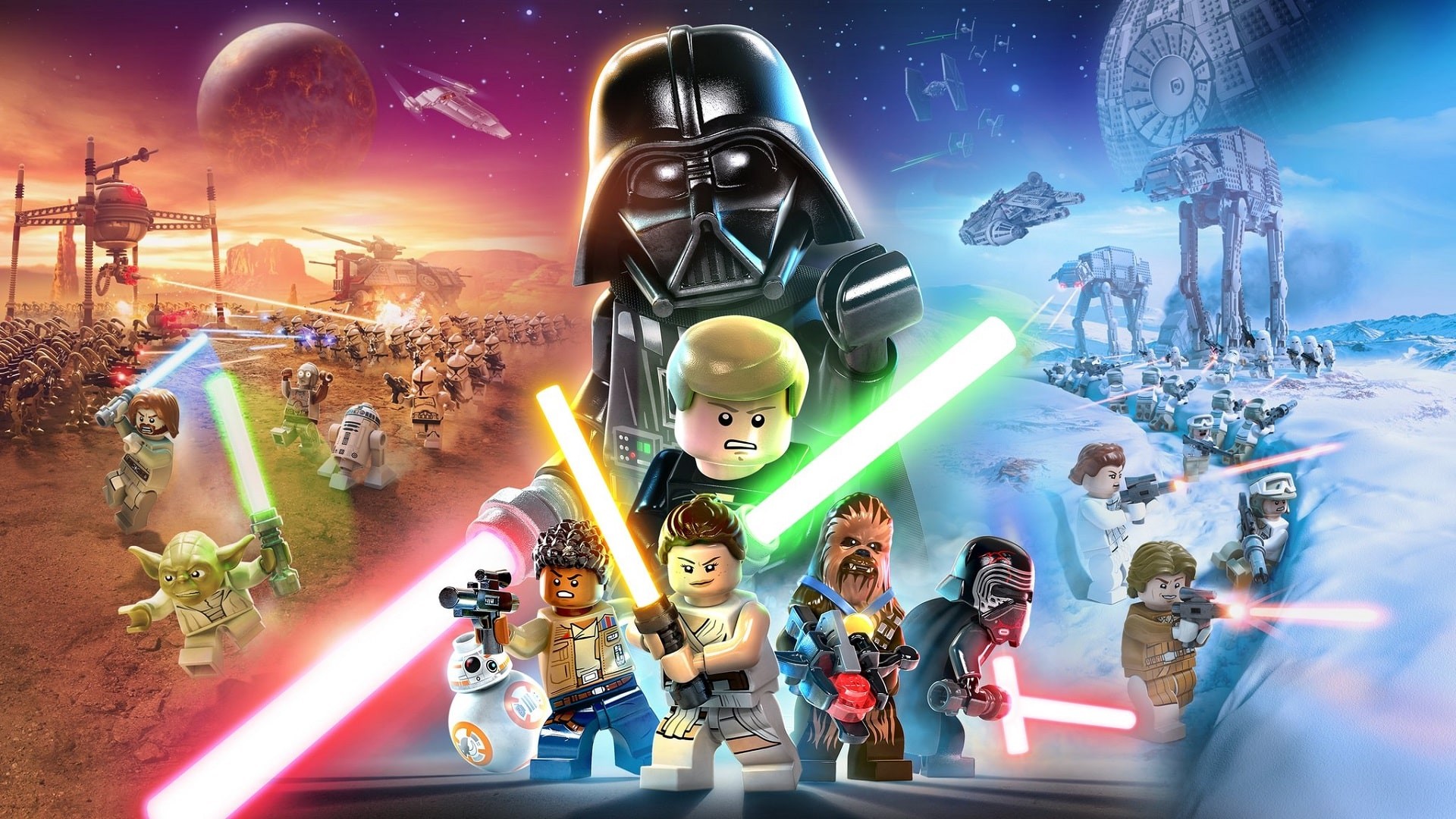 بوستر لعبة LEGO Star Wars: The Skywalker Saga - LEGO