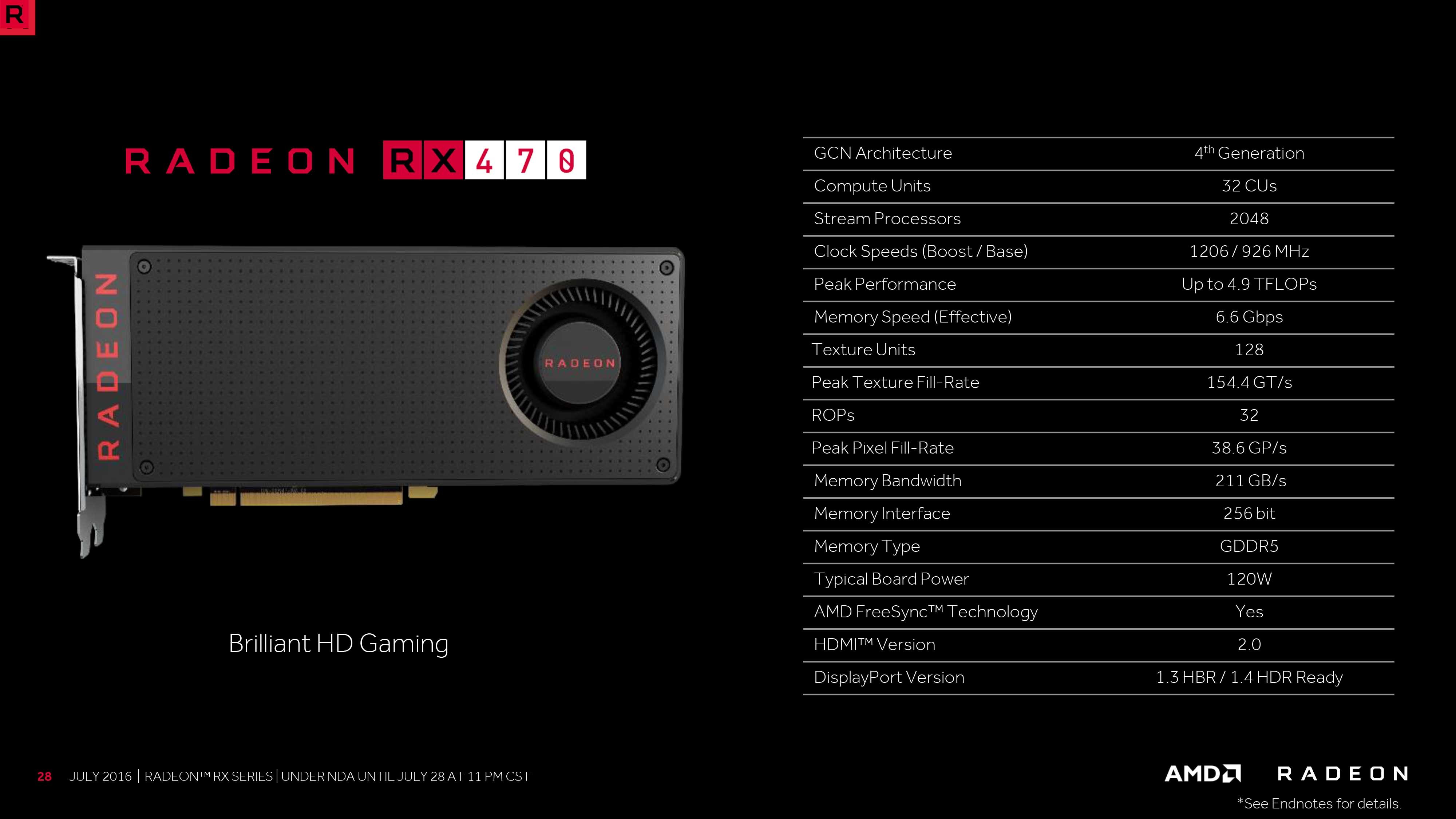 بطاقة RX 470