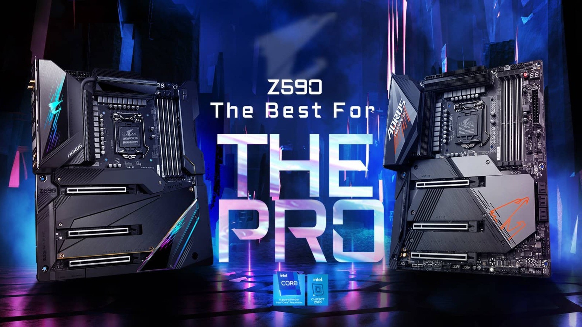 عرض رمضان 2022 من جيجابايت ولوحات Z590 (لفترة محدودة)