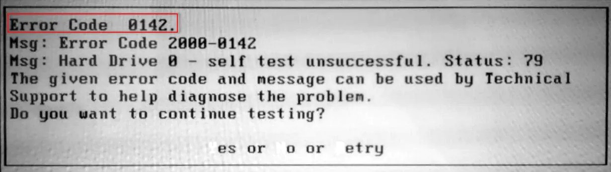 Error 0142