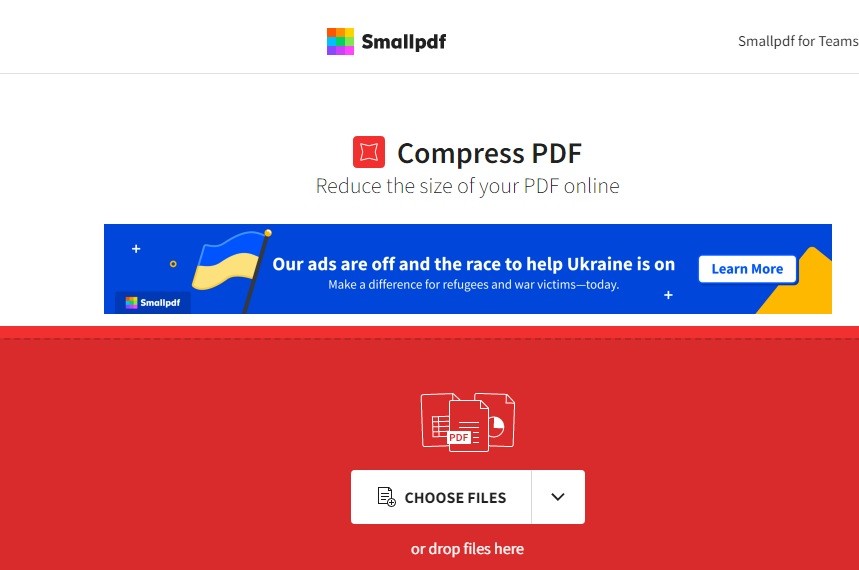 موقع smallpdf (الأفضل للتعامل مع ملفات البي دي اف)