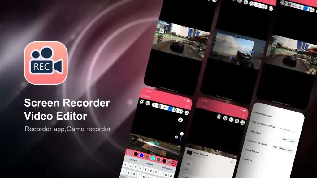 Screen Recorder,Screen Capture - تصوير الشاشة فيديو للألعاب