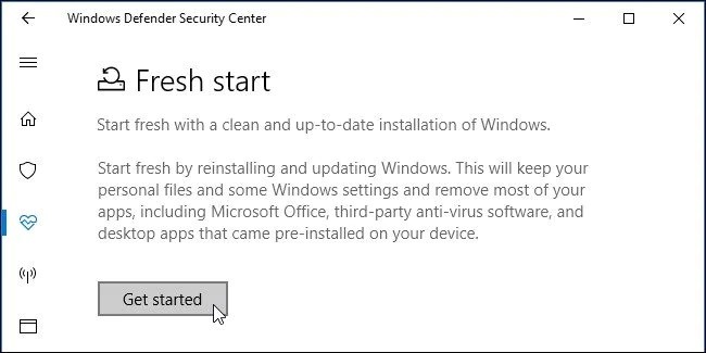  Fresh Start