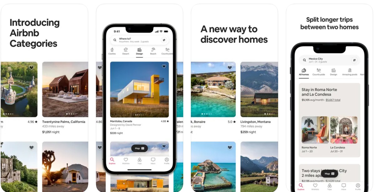 تطبيق Airbnb